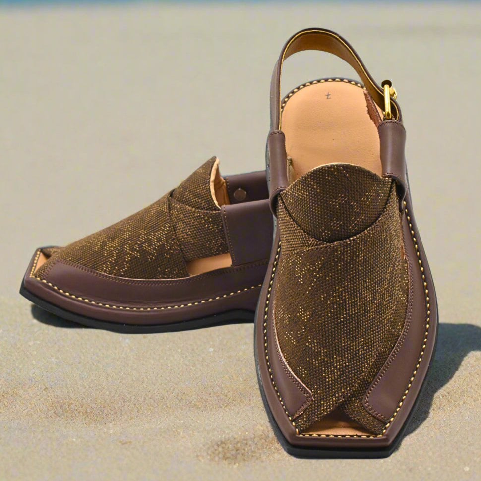Peshawar Zalmi Fabric Chappal
