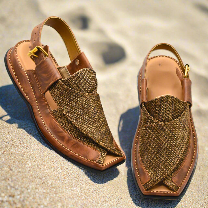 Peshawar Zalmi Fabric Chappal