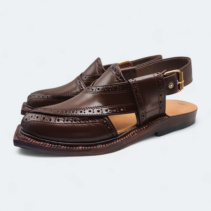 Handymade Premium Shaheen Brown Norozi