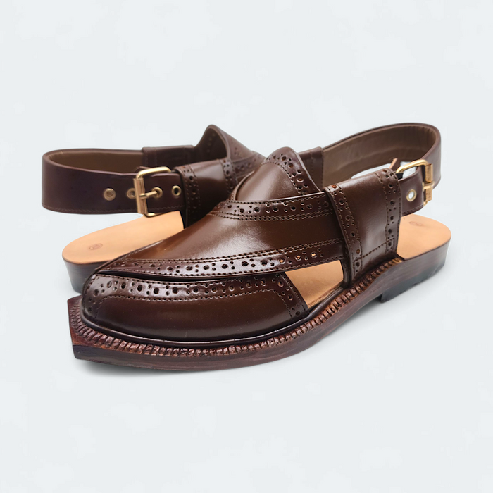 Handymade Premium Shaheen Brown Norozi