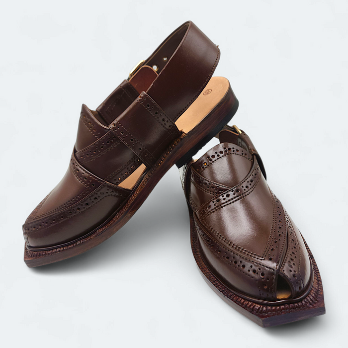 Handymade Premium Shaheen Brown Norozi