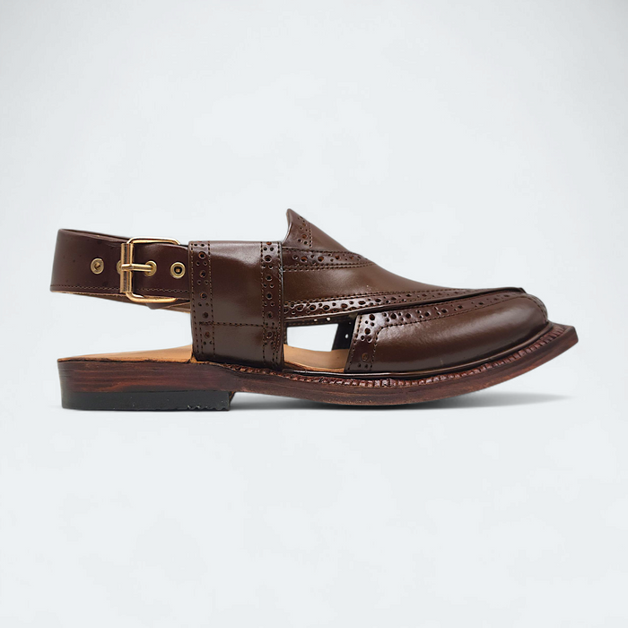 Handymade Premium Shaheen Brown Norozi