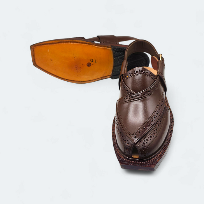 Handymade Premium Shaheen Brown Norozi