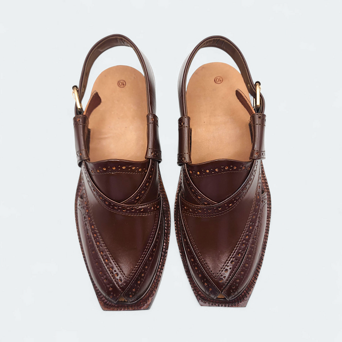 Handymade Premium Shaheen Brown Norozi