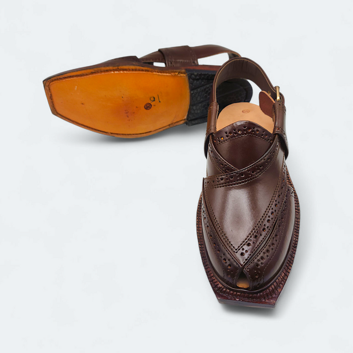 Handymade Premium Shaheen Brown Norozi