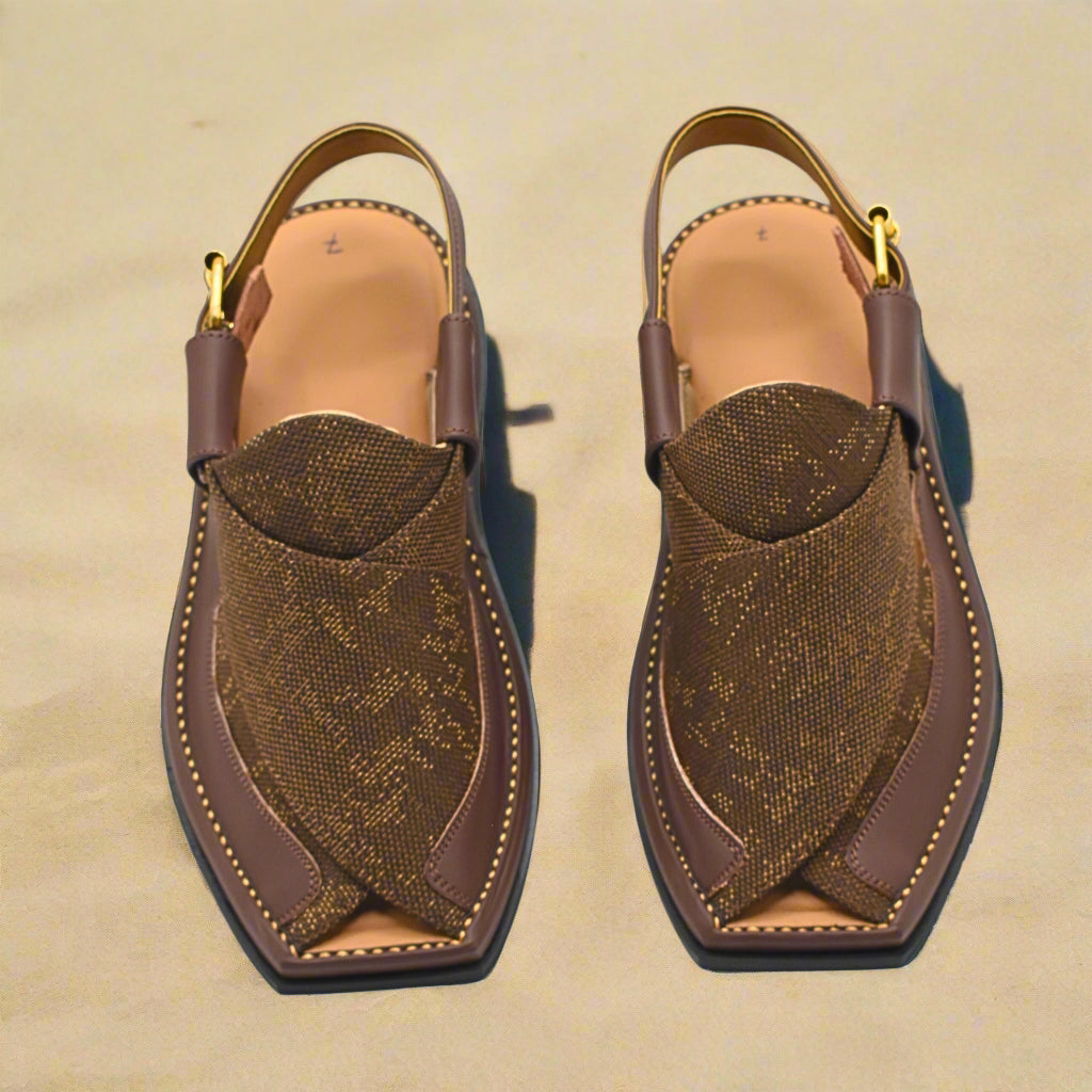 Peshawar Zalmi Fabric Chappal