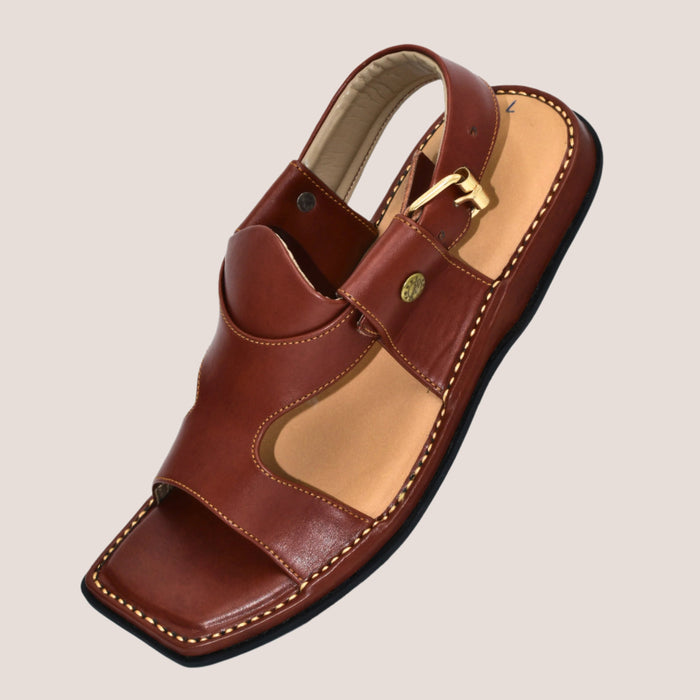 HandyMade Red Panjedar Chappal