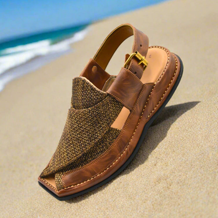 Peshawar Zalmi Fabric Chappal
