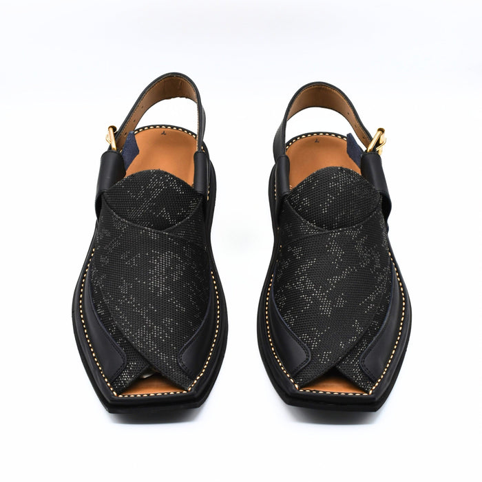 HandyMade Peshawar Zalmi Fabric Chappal