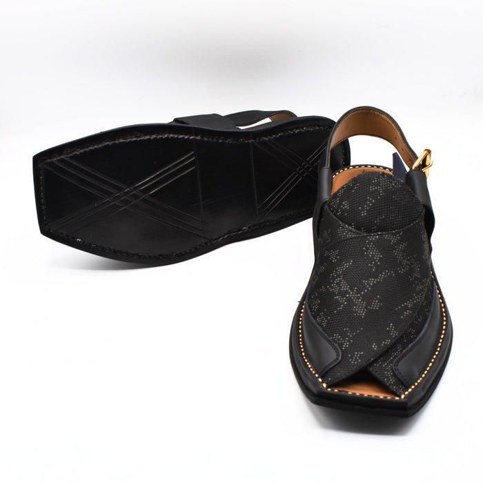 HandyMade Peshawar Zalmi Fabric Chappal