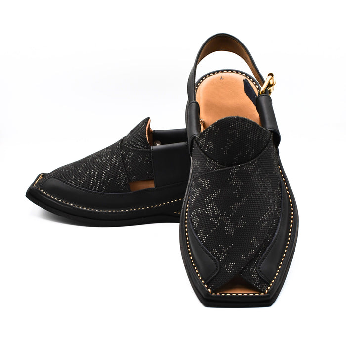 HandyMade Black Zalmi Chappal