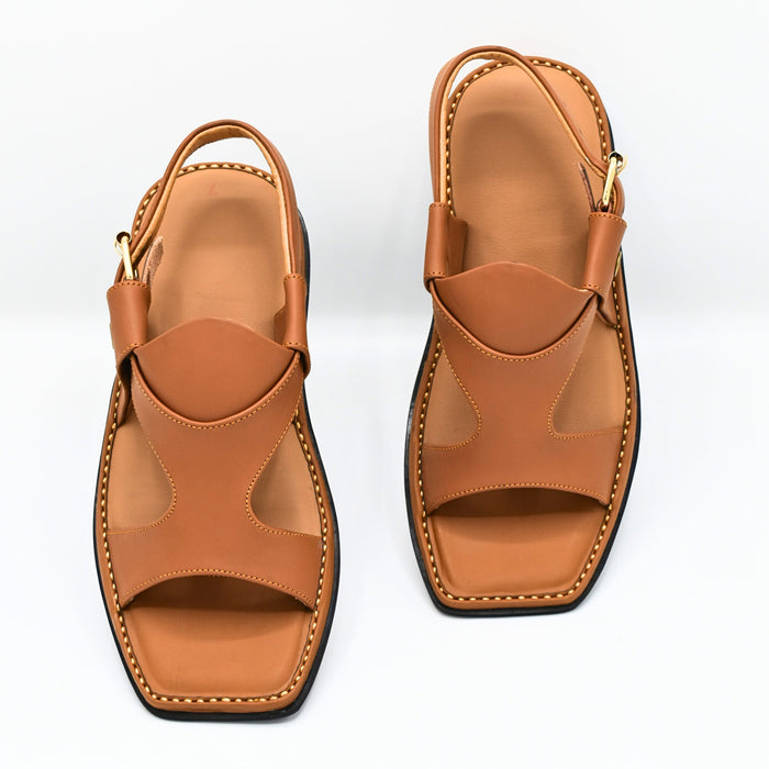 HandyMade Red Panjedar Chappal