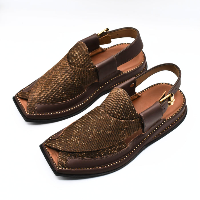 HandyMade Peshawar Zalmi Fabric Chappal
