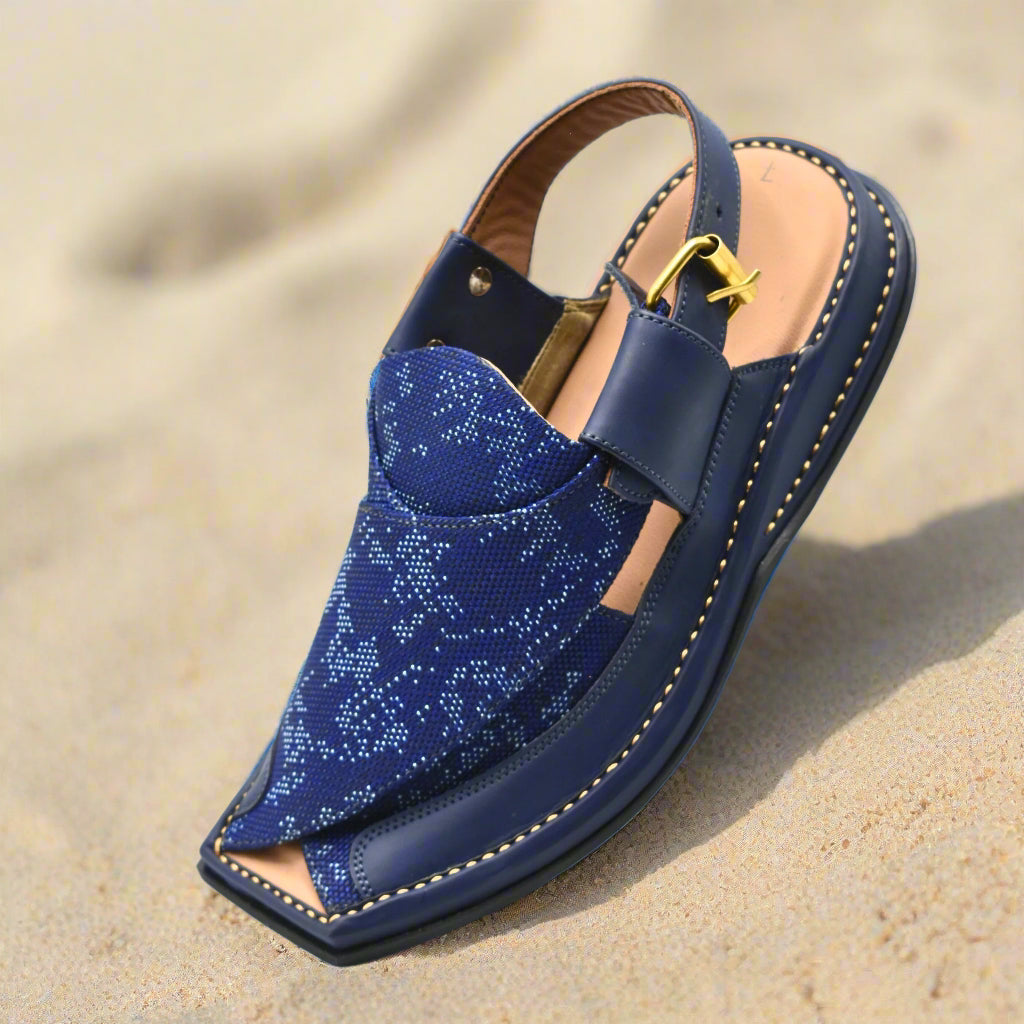 Peshawar Zalmi Fabric Chappal
