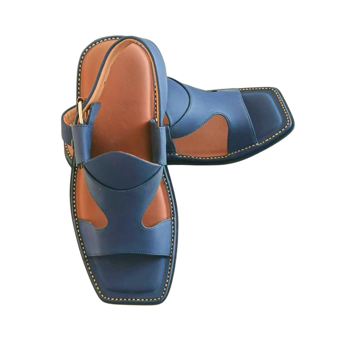 HandyMade Blue Panjedar Chappal