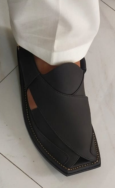 Peshawar Zalmi Leather Chappal