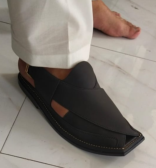 Peshawar Zalmi Leather Chappal