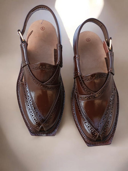 Handymade Premium Shaheen Brown Norozi