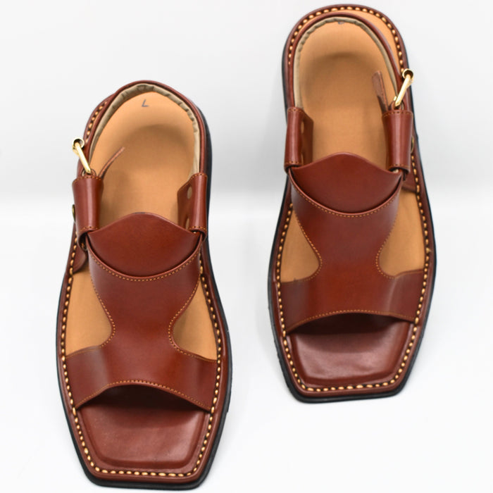 HandyMade Red Panjedar Chappal