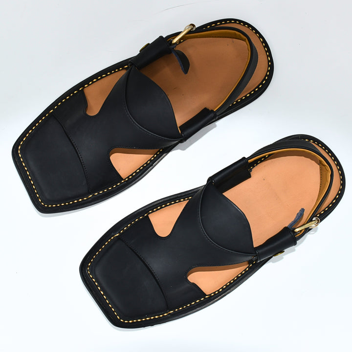 HandyMade Red Panjedar Chappal