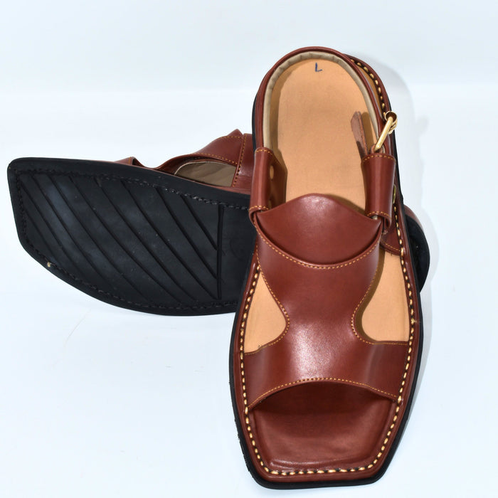 HandyMade Red Panjedar Chappal