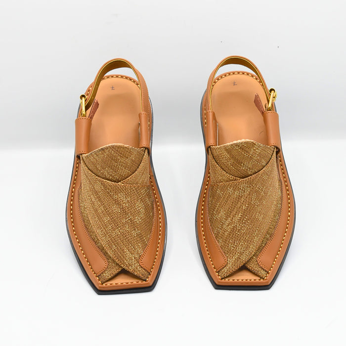 HandyMade Peshawar Zalmi Fabric Chappal