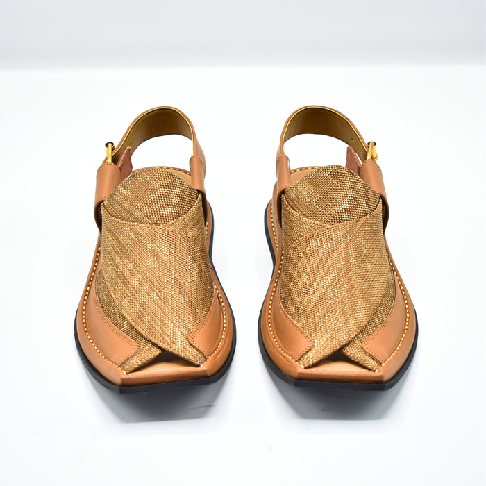 HandyMade Peshawar Zalmi Fabric Chappal